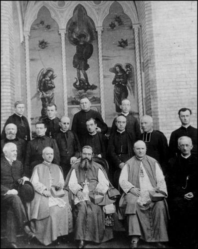 Dehon s Mons. Grisonom po biskupskej vysviacke - 11.10.1908