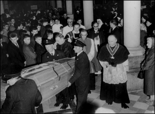 Prenesenie tela P. Dehona do kostola sv. Martina v St. Quentin - 19.10.1963